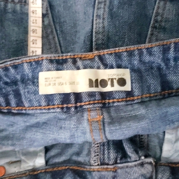 Topshop MOTO Denim blue skirt 💙 - Picture 7 of 8